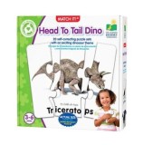 Puzzle The Learning Journey - Potriveste corpul dinozaurilor