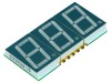 Afișaj LED 7 Segmente 14,22mm 3 Digiți Roșu Catod
