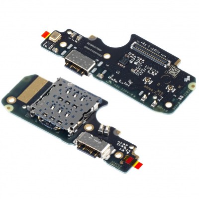 Placa cu Conector Incarcare - Microfon - Modul Cititor SIM Xiaomi Redmi Note 11 Pro 5G, Service Pack 5600020K6S00 foto