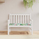 Perna Bancă Grădină vidaXL Multicolor 120x50x4 cm Oxford, Model Floral - Confortabilă &amp; Rezistentă la Apă