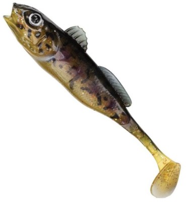 Shad Berkley Pulse Realistic Goby, Bullhead, 7cm, 1buc/pac foto