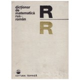 Ecaterina Fodor, Ludmila Andreescu - Dictionar de matematica rus-roman - 130572