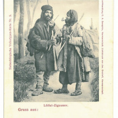 5092 - SIBIU, Ethnic Gypsy, Romania - old postcard - unused