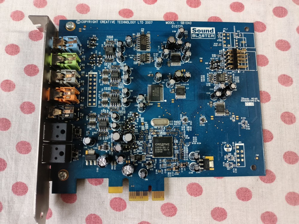 Placa de sunet Creative SB1040 Sound Blaster X-Fi Xtreme Audio 7.1 ...