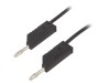Cablu de măsurare 60VDC 16A 2m cu soclu axial 4mm