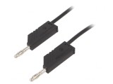 Cablu de măsurare 60VDC 16A 2m cu soclu axial 4mm