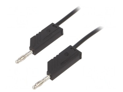 Cablu de măsurare 60VDC 16A 2m cu soclu axial 4mm foto