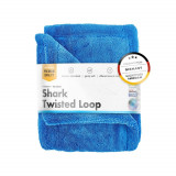 Prosop Uscare Auto ChemicalWorkz Shark Twisted Loop Towel, 1400 GSM, 80 x 50cm, Albastru