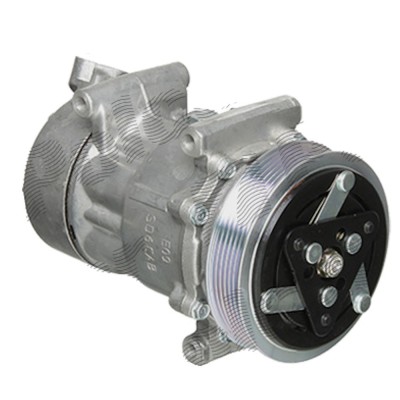 Compresor aer conditionat Citroen Berlingo, 2002-2008, motorizare 1.1/1.4/1.6, benzina, rola curea 119 mm, 6 caneluri, tip Sanden: SD6V12 foto