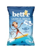 Bettr Quinoa Snack Bio cu Sare de Mare, Fara Gluten, 50g