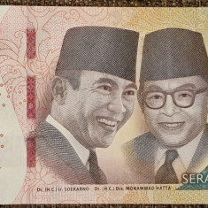 100000 rupiah 2022, Indonezia