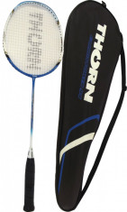 Racheta de badminton Thorn Carbon Power 94 , cu husa transport, Albastru/negru foto