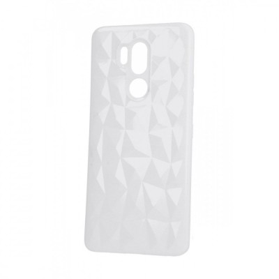 Husa LG G7 ThinQ - Luxury Prism TSS, Alb foto