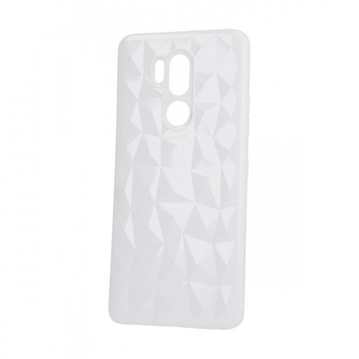 Husa LG G7 ThinQ - Luxury Prism TSS, Alb