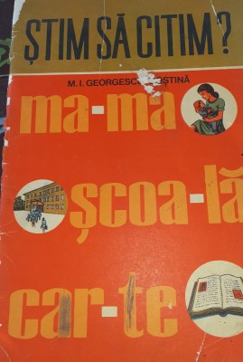 STIM SA CITIM? M. I. GEORGESCU-BOȘTINĂ foto