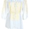 Bluza tip ie dama B23C, alb/auriu Bluza tip ie dama B23C, alb/auriu, marimea 2XL