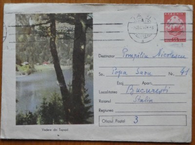 Scrisoare Otilia Cazimir catre Pompiliu Nicolescu, cu plic, 4 pagini, 1957 foto