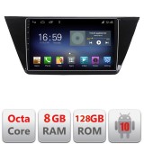 Navigatie Android VW Touran 2016+ Octa Core, 8GB RAM, 128GB, 4G