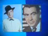 HOPCT LOT NR 1376 GARY COOPER -ACTORI/ ARTISTI-2 CARTI POSTALE-NECIRCULATE