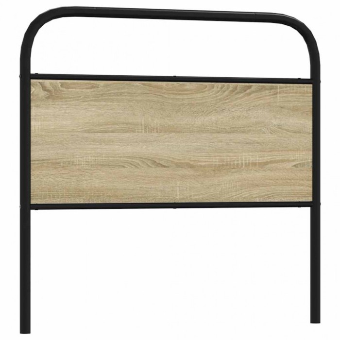 Gossi tablie stejar sonoma 90 cm otel si lemn prelucrat