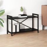 VidaXL Bibliotecă Stejar negru 80 x 30 x 48.5 cm Lemn compozit