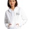 Hanorac dama alb - Life is beautiful - XL