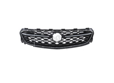 Grila radiator Opel Insignia (Fl), 02.2020-, montare fata, cromat, negru / grunduit, RapidAuto foto