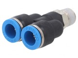 Racord Push-in Y 0,95-6bar PBT QS