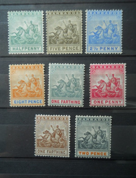 BARBADOS 1892 1903 MH