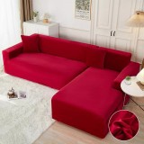 Cumpara ieftin Huse Elastice pentru Coltar din Catifea - JO557 Bordo
