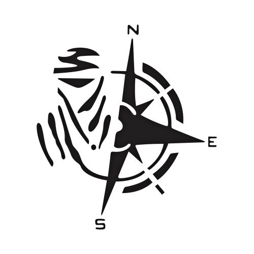 Abtibild &quot;BUSOLA&quot; diverse culori Cod: ZNJ-48-2