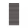 Jaluzea plisată negru 65x150 cm Lățime țesătură 64,4cm poliester