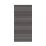 vidaXL Jaluzea plisată negru 65x150 cm Lățime țesătură 64,4cm poliester