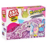Nisip Kinetic Forme de Unicorn 650 g, Oem