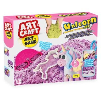Nisip Kinetic Forme de Unicorn 650 g foto