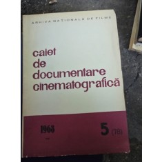 Caiet de documentare cinematografica Nr. 5 / 1968
