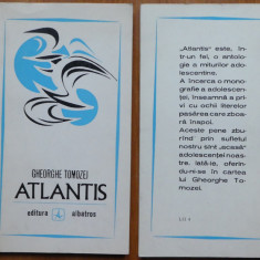 Gheorghe Tomozei , Atlantis , 1971 , editia 1