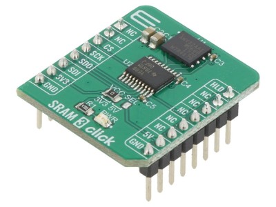 Placă prototip SRAM SPI 3 Click foto