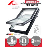 Fereastra mansarda Roto R49 K200 PVC