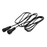 Prelungitor pentru instalatie luminoasa, flexibil, 3 m, 230v, fir negru