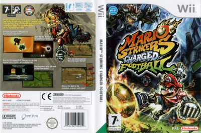 Wii MARIO STRIKERS Charged Football joc Nintendo Wii classic, mini, Wii U foto