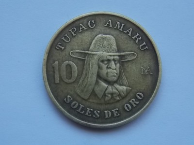 10 SOLES DE ORO 1979 PERU foto
