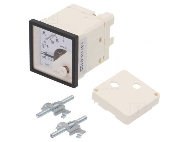 Ampermetru de Panou 0-15A True RMS 40-72Hz Clasa 1.5
