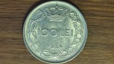 Romania - moneda de colectie istorica - 100 lei 1944 - calitate impecabila ! - Regele Mihai I
