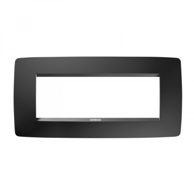 Rama Ornament 6M ONE Gewiss Chorus negru satinat GW16106VN foto