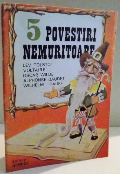 5 POVESTIRI NEMURITOARE , GRAFICA de ILIE FLORIN