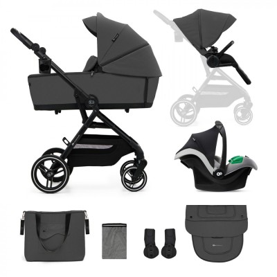 CARUCIOR KINDERKRAFT YOXI 3IN1 (MINK PRO) MOON GREY foto