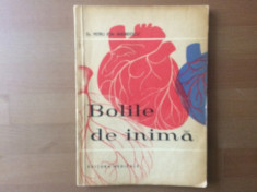 bolile de inima dr petru ion andreescu carte medicina editura medicala 1962 RPR foto