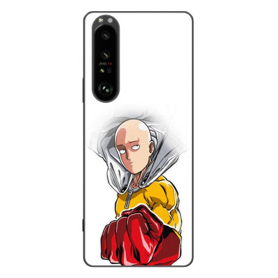 Husa compatibila cu Sony Xperia 1 III Silicon Gel Tpu Model One Punch Man Saitama foto