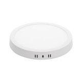 Mini Panou LED Rotund Alb PT 24W 6400K IP40 - NOVELITE